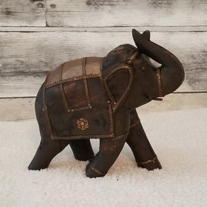 Carved Wooden Elephant